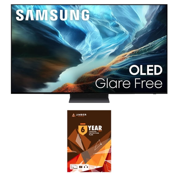 Samsung QN55S90HAEXZA 55 Inch S90H Series OLED 4K UHD Smart Vision AI TV with a 6 Year Amber Protection Plan (2026)