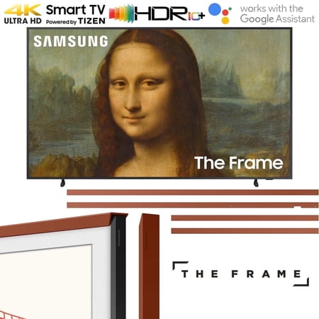 Samsung QN65LS03BA 65 inch the Frame QLED 4K UHD Quantum HDR Smart Televisions (2022) Samsung 65" Red