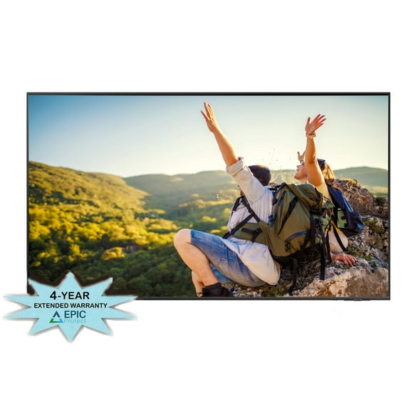 Samsung QN65Q60CAFXZA 65" QLED 4K Quantum HDR Dual LED Smart TV with an Additional 4 Year Coverage by Epic Protect (2023)