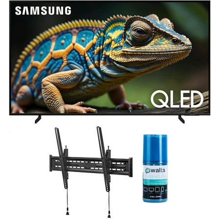 Samsung QN65Q60DAFXZA 65 Inch Q60D QLED 4K Smart TV with Quantum HDR with a Walts TV Large/Extra Large Tilt Mount for 43"-90" Compatible TV's and Walts HDTV Screen Cleaner Kit (2024)