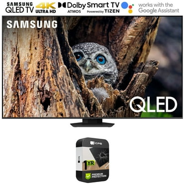 Samsung QN65Q80D 65 Inch QLED 4K Smart TV (2024 Model) Bundle with 1 Year Extended Warranty