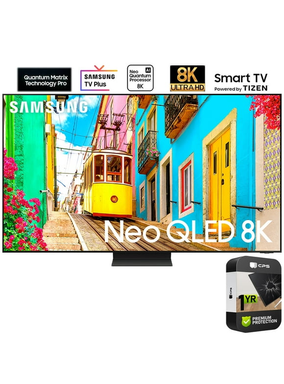 Samsung QN65QN800DFXZA 65 Inch Neo QLED 8K Smart TV 2024 Bundle with 1 YEAR CPS Enhanced Protection Pack