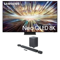 Samsung QN65QN800DFXZA 65 Inch Neo QLED 8K Smart TV with AI Motion Enhancer and a JBL BAR-700 5.1ch Soundbar and Subwoofer with Surround Speakers (2024)
