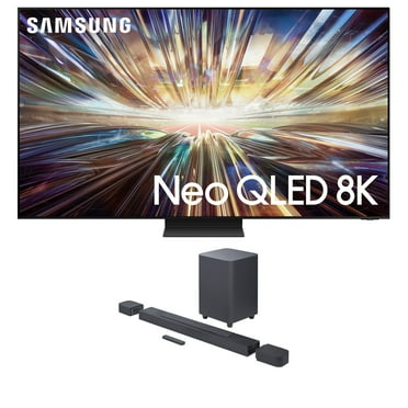 Samsung QN65QN800DFXZA 65 Inch Neo QLED 8K Smart TV with AI Motion Enhancer and a JBL BAR-700 5.1ch Soundbar and Subwoofer with Surround Speakers (2024)