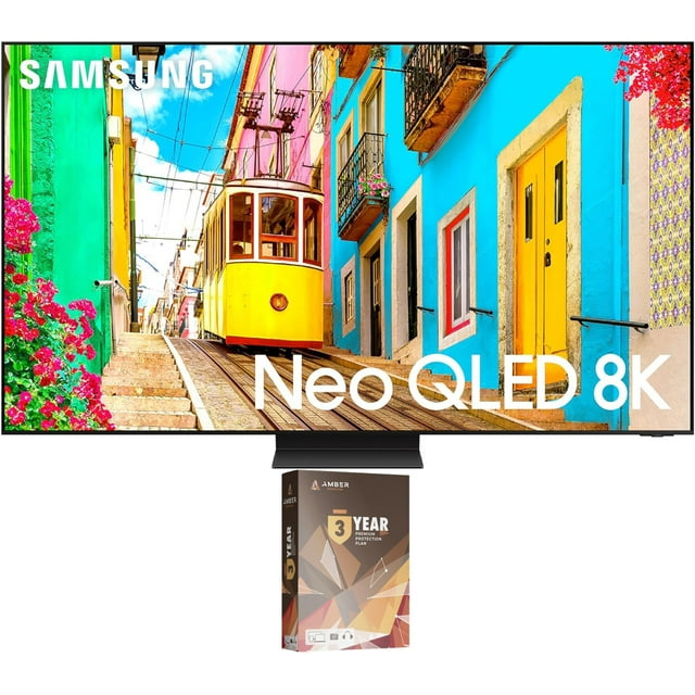 Samsung QN65QN800DFXZA 65 Inch Neo QLED 8K Smart TV with AI Motion Enhancer and 3 Year Amber Protection Plan (2024)