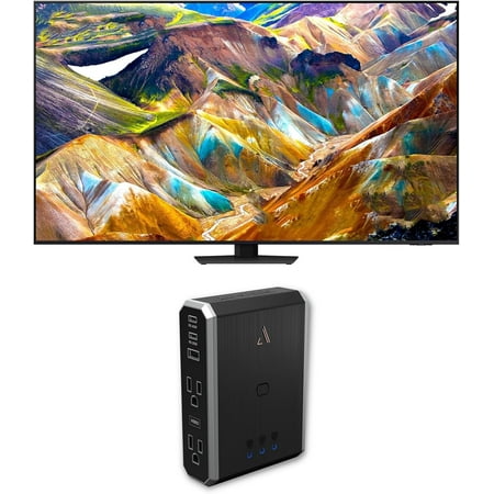 Samsung QN65QN85DBFXZA 65 Inch Neo QLED 4K Smart TV with Dolby Atmos and an Austere 7S-PS4-US1 4-Outlet Power with Omniport USB (2024)