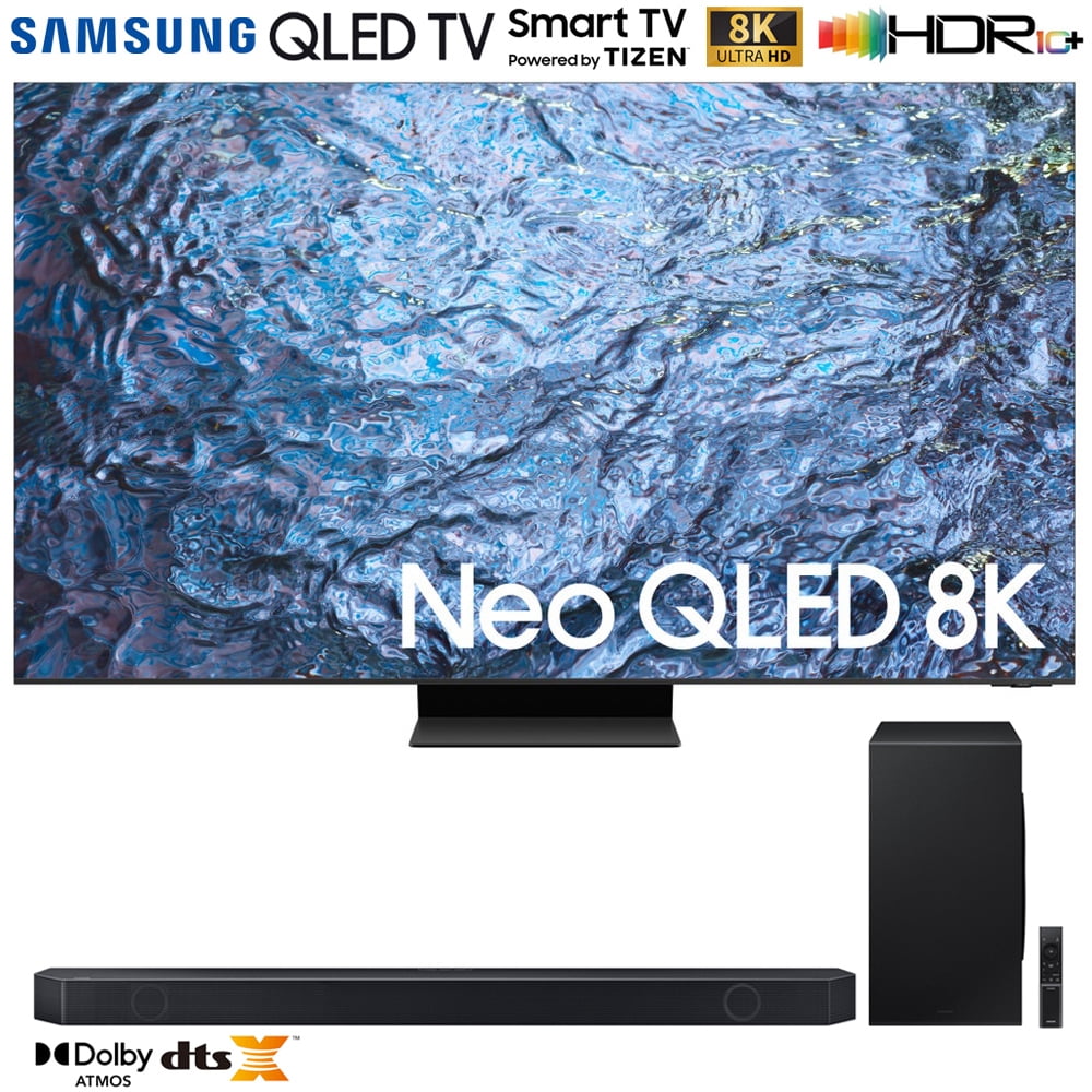 Samsung QN65QN900C 65 Neo QLED 8K Smart TV (2023) w/ Q-Series 7.1.2 Ch. Soundbar