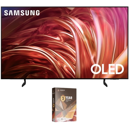 Samsung QN65S85DAEXZA 65 Inch OLED 4K Smart TV with Q-Symphony and 2 Year Amber Protection Plan (2024)