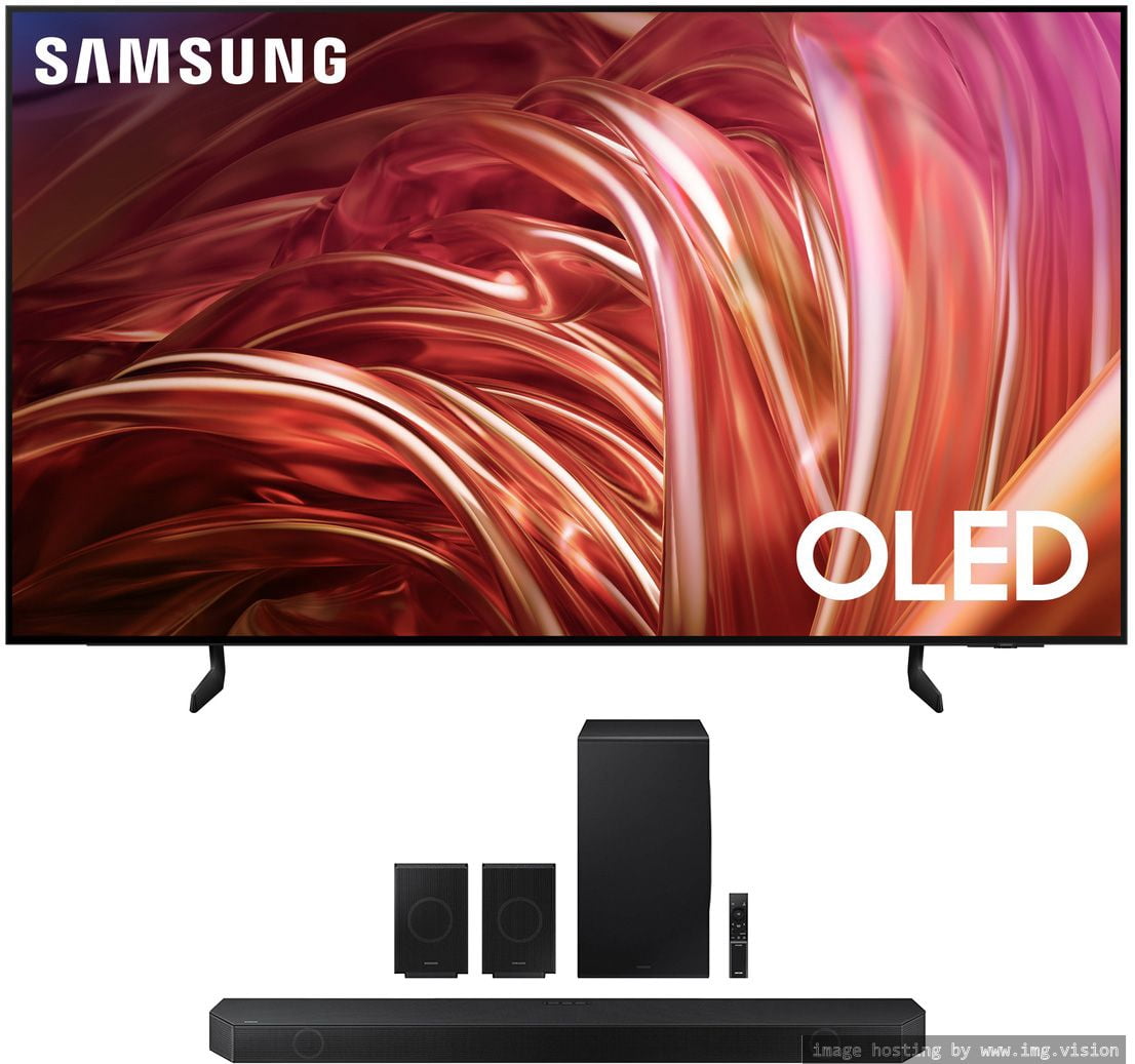 Samsung QN65S85DAEXZA 65 Inch OLED 4K Smart TV with Q-Symphony with a ...