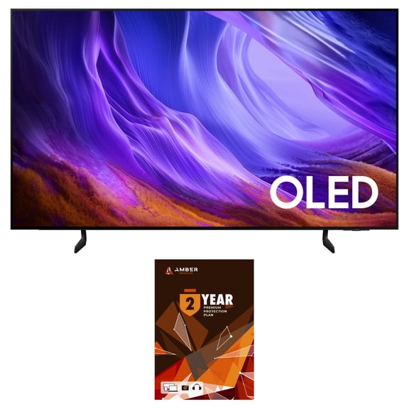 Samsung QN65S85HAEXZA 65" 4K OLED Smart TV with Dolby Atmos with a 2 Year Amber Protection Plan (2026)