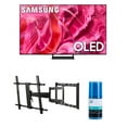 thumbnail image 1 of Samsung QN65S90CAFXZA 65" 4K OLED Smart TV with AI Upscaling with a Walts TV Large/Extra Large Full Motion Mount for 43"-90" Compatible TV's and Walts HDTV Screen Cleaner Kit (2023), 1 of 9