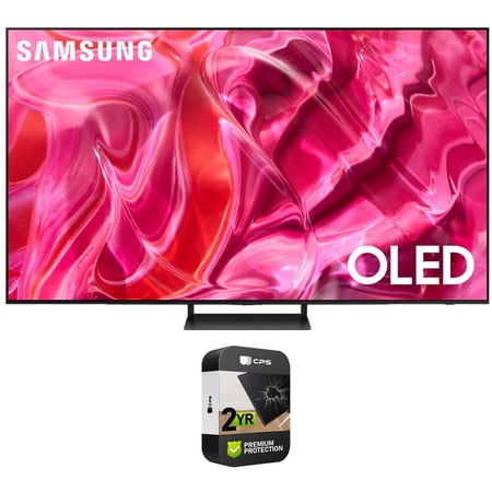 Restored Samsung QN65S90CAFXZA 65 Inch OLED 4K Smart TV 2023 Bundle with 2 Year Warranty (Refurbished)