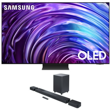 Samsung QN65S95DAFXZA 65 Inch OLED 4K Smart TV with Dolby Atmos and a JBL BAR-1300X 11.1.4ch Soundbar and Subwoofer with Surround Speakers (2024)