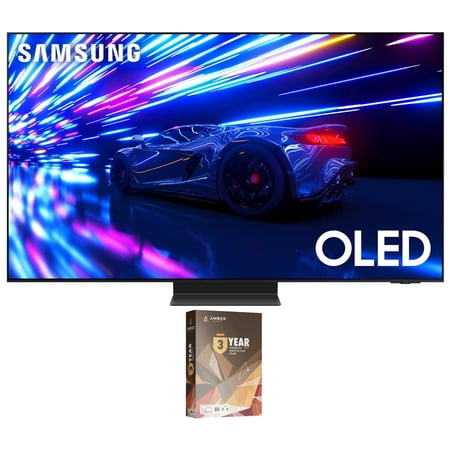 Samsung QN65S95DAFXZA 65 Inch OLED 4K Smart TV with Dolby Atmos and 3 Year Amber Protection Plan (2024)