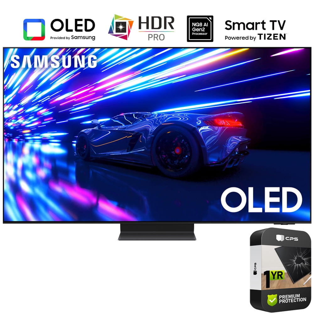 Samsung QN65S95DAFXZA S95D 65 inch HDR OLED Smart TV 2024 Bundle with 1 YEAR CPS Enhanced