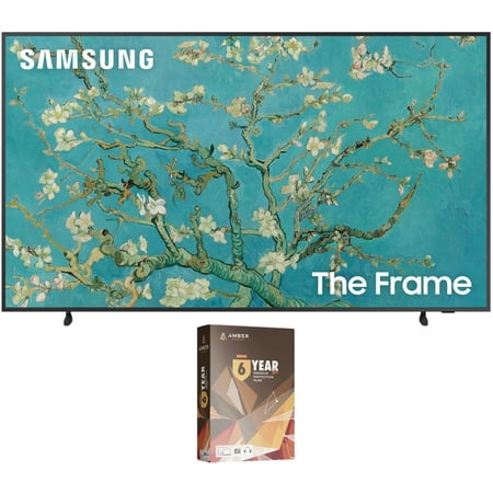 Samsung QN75LS03BAFXZA 75 Inch The Frame 4K UltraHD Smart QLED TV with 6 Year Amber Protection Plan (2022)