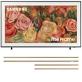 thumbnail image 1 of Samsung QN75LS03DDFXZA 75 Inch QLED 4K Art Mode TV with a VG-SCFF75TKBZA Customizable Bezel - Modern Teak (2024), 1 of 5