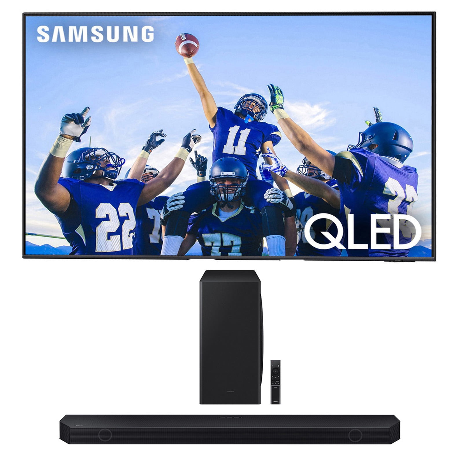 Samsung QN75Q70CAFXZA 75" QLED 4K Quantum HDR Dual LED Smart TV with a