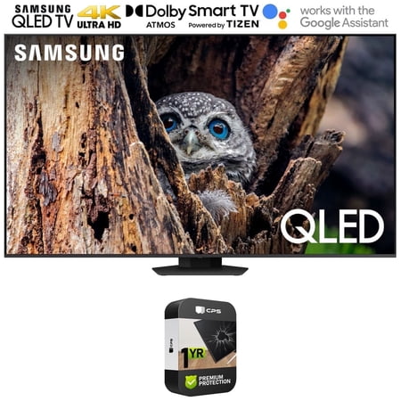 Samsung QN75Q80D 75 Inch QLED 4K Smart TV (2024 Model) Bundle with 1 Year Extended Warranty