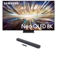 thumbnail image 1 of Samsung QN75QN800DFXZA 75 Inch Neo QLED 8K Smart TV with AI Motion Enhancer and a JBL BAR-300 5.0ch Soundbar with MultiBeam Sound and Dolby Atmos (2024), 1 of 9