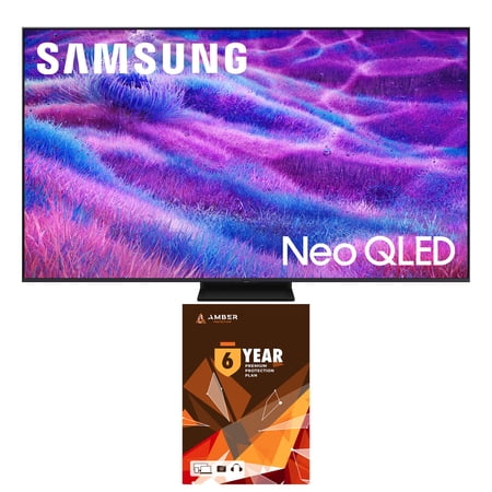 Samsung QN75QN80FAFXZA 75 Inch Neo QLED QN80F Series Supreme UHD 4K TV with 6 Year Amber Protection Plan (2025)