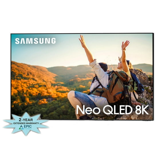 Samsung QN75QN850CFXZA 75 Inch 8K Neo QLED Smart TV with Dolby Atmos with a 3 Year Coverage by Amber Protect (2023)