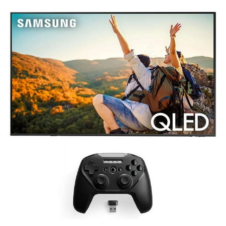 Samsung QN75QN85CAFXZA 75 Inch 4K Neo QLED Smart TV with Dolby Atmos with a SteelSeries STRATUS-DUO Controller with 2.4GHz and Bluetooth Options (2023)