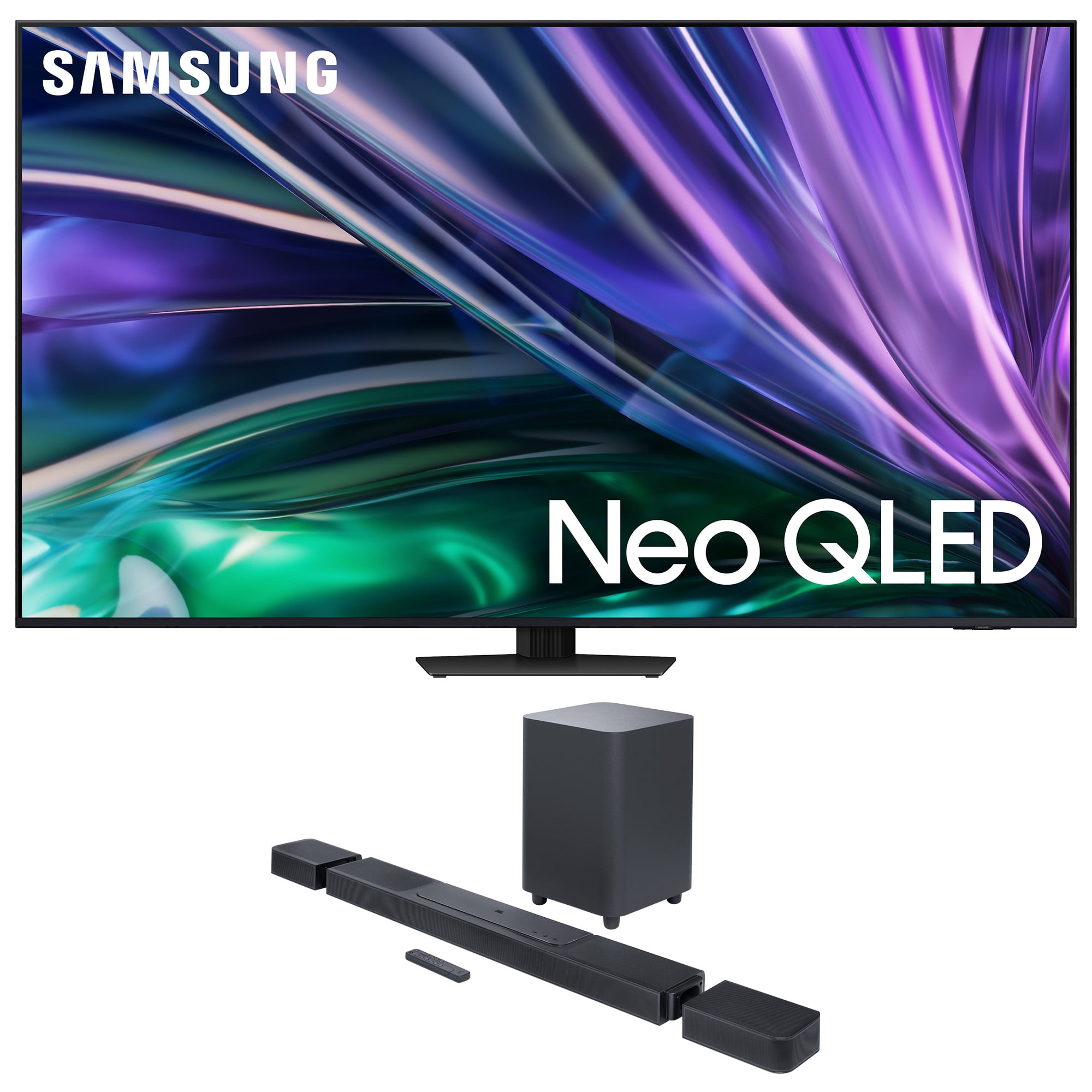 Samsung QN75QN85DBFXZA 75 Inch Neo QLED 4K Smart TV with Dolby Atmos and a JBL BAR-1300X 11.1.4ch Soundbar and Subwoofer with Surround Speakers (2024)