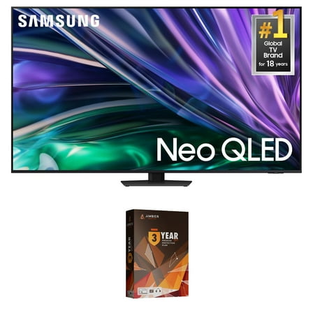 Samsung QN75QN85DBFXZA 75 Inch Neo QLED 4K Smart TV with Dolby Atmos and 3 Year Amber Protection Plan (2024)