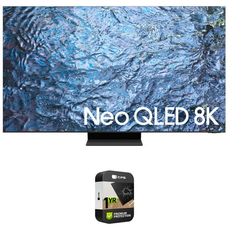Samsung QN75QN900C 75 Inch Neo QLED 8K Smart TV Bundle with 1 YR CPS Enhanced Protection Pack (2023 Model)