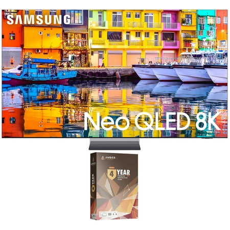 Samsung QN75QN900DFXZA 75 Inch Class QN900D Neo QLED 8K Smart TV with 4 Year Amber Protection Plan (2024)