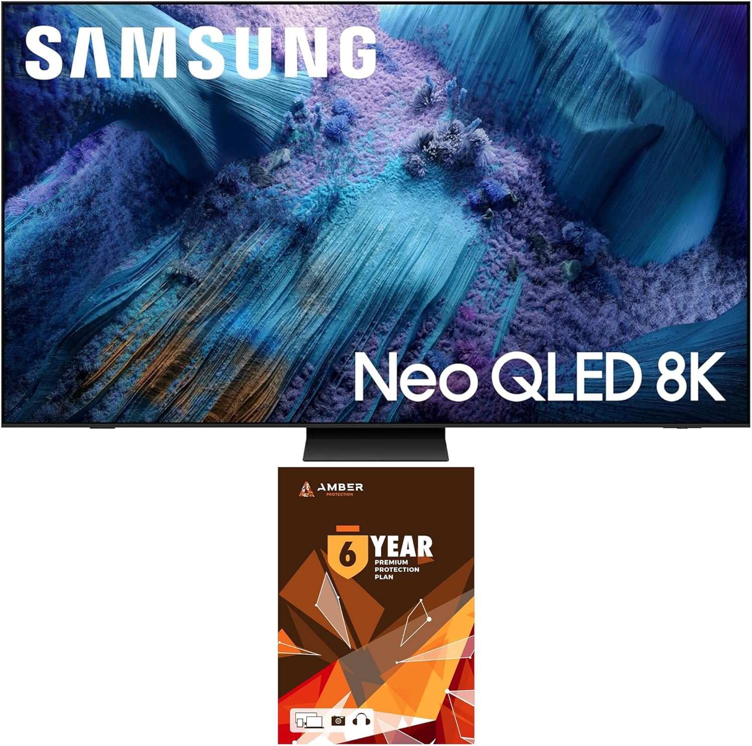 Samsung QN85QN990FFXZA 85 Inch QN990F NEO QLED 8K TV with 3 Year