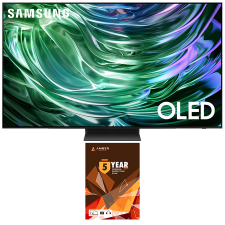Samsung QN77S90DAFXZA 77 Inch 4K OLED Smart TV with Dolby Atmos and 5 Year Amber Protection Plan (2024)