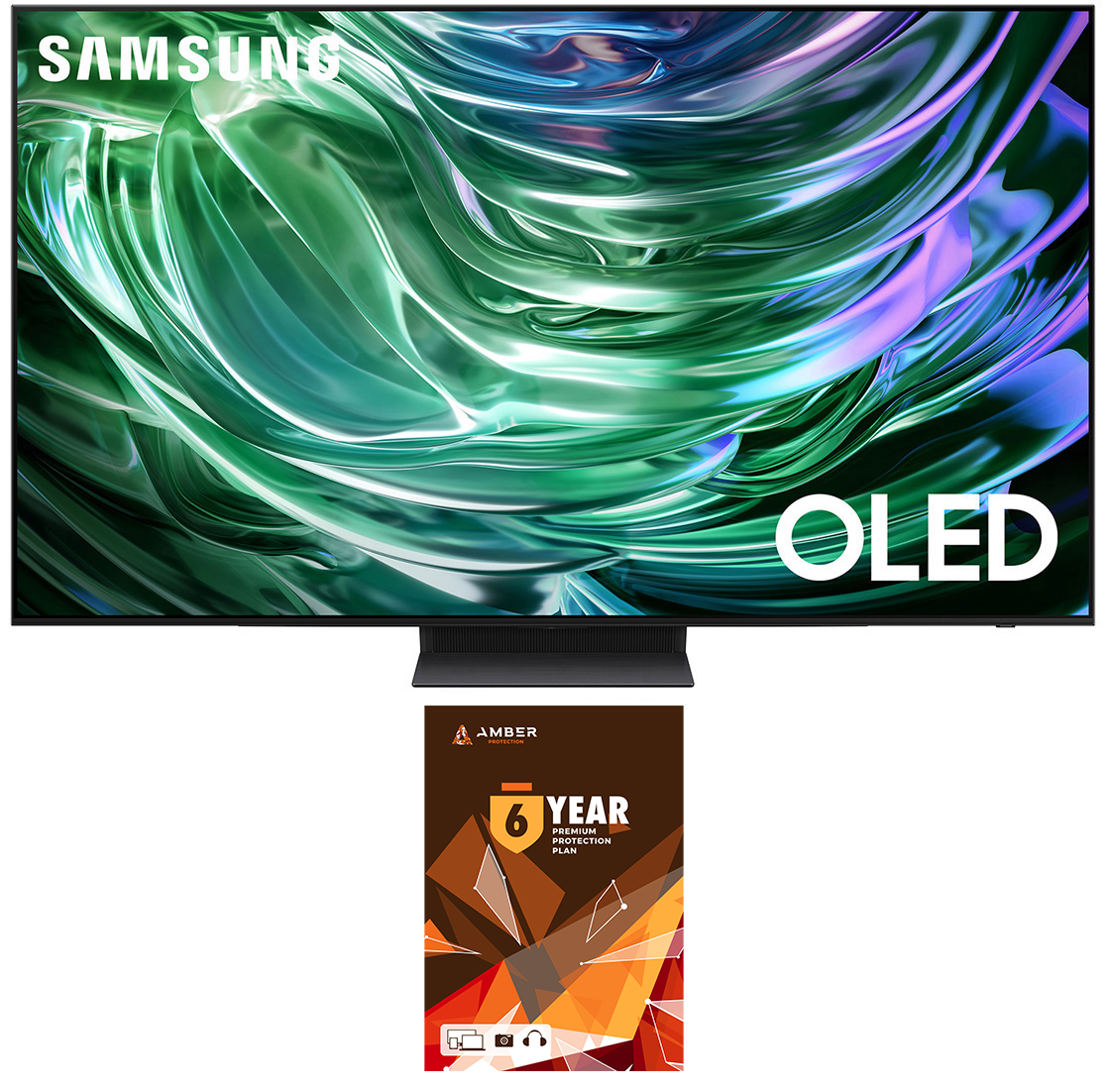 Samsung QN77S90DAFXZA 77 Inch 4K OLED Smart TV with Dolby Atmos and 6