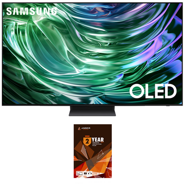 Samsung QN83S90DAEXZA 83 Inch 4K OLED Smart TV with Dolby Atmos and 2 Year Amber Protection Plan (2024)