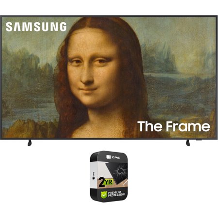 Samsung QN85LS03BAFXZA 85 inch The Frame QLED 4K UHD Quantum HDR Smart TV 2022 Bundle with Premium 2
