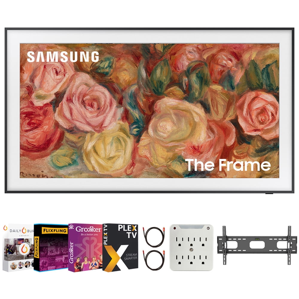 Samsung QN85LS03DA 85 inch The Frame QLED 4K Smart TV Bundle with ...
