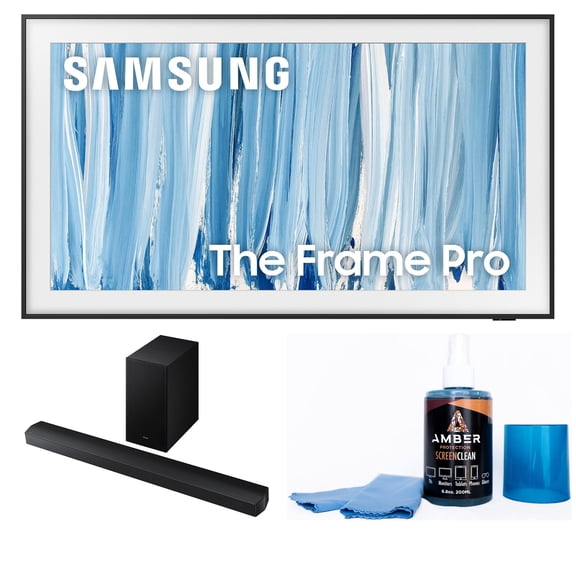 Samsung QN85LS03HW 85" The Frame Pro TV with HW-B750F Soundbar (2026)