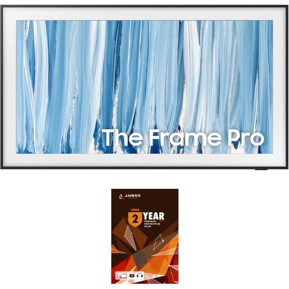 Samsung QN85LS03HWFXZA 85" The Frame Pro Neo QLED 4K Smart Tizen TV with 2 Year Amber Protection Plan (2026)