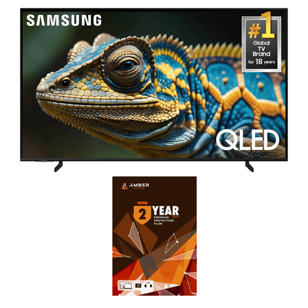Samsung QN85Q60DAFXZA 85 Inch Q60D QLED 4K Smart TV with Quantum HDR and 2 Year Amber Protection Plan (2024)