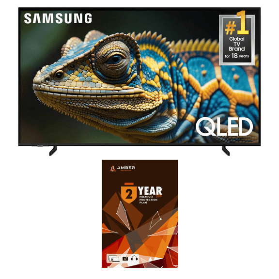 Samsung QN85Q60DAFXZA 85 Inch Q60D QLED 4K Smart TV with Quantum HDR and 2 Year Amber Protection Plan (2024)