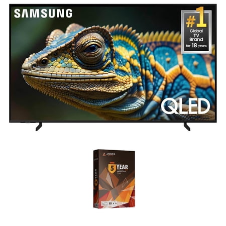 Samsung QN85Q60DAFXZA 85 Inch Q60D QLED 4K Smart TV and 5 Year Amber Protection Plan (2024)