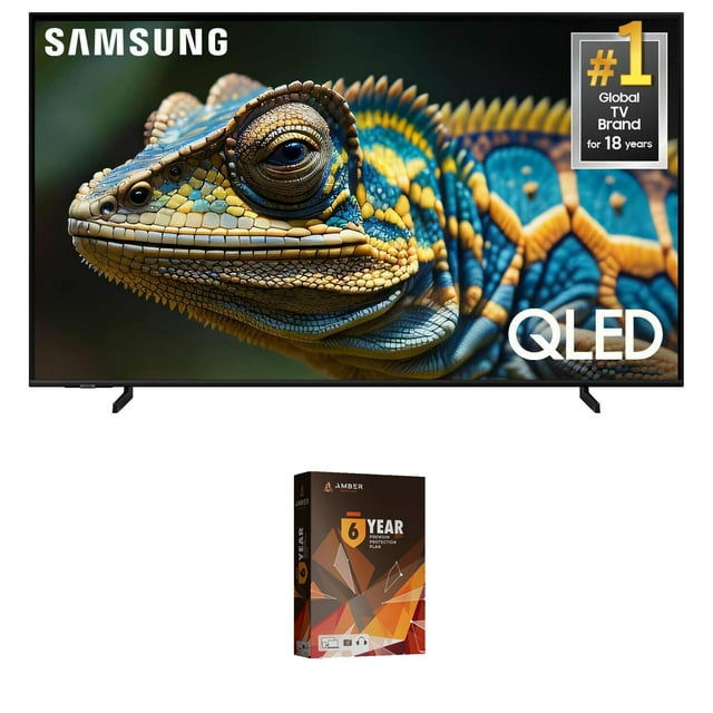 Samsung QN85Q60DAFXZA 85 Inch Q60D QLED 4K Smart TV with Quantum HDR and 6 Year Amber Protection Plan (2024)