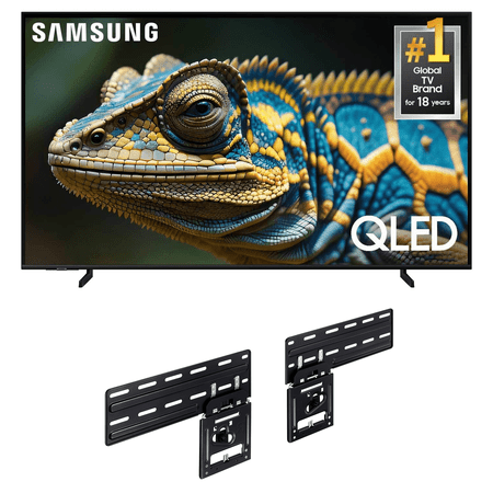 Samsung QN85Q60DAFXZA 85 Inch Q60D QLED 4K Smart TV with Quantum HDR and a Samsung WMN-B50EB Slim Fit Wall Mount for Compatible 43-85" TVs (2024)