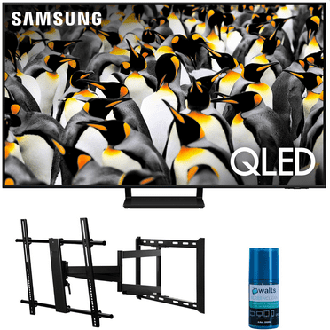 Samsung QN85Q70DAFXZA 85 Inch Class QLED 4K Smart TV with a Walts TV Large/Extra Large Full Motion Mount for 43-90 Inch Compatible TVs and Walts HDTV Screen Cleaner Kit (2024)