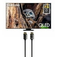 thumbnail image 1 of Samsung QN85Q80DAFXZA 85 Inch QLED 4K Quantum HDR Plus Smart TV with an Austere 7S-8KHD2-2.5M VII Series 2.5m Premium Braided 8K HDMI Cable (2024), 1 of 9