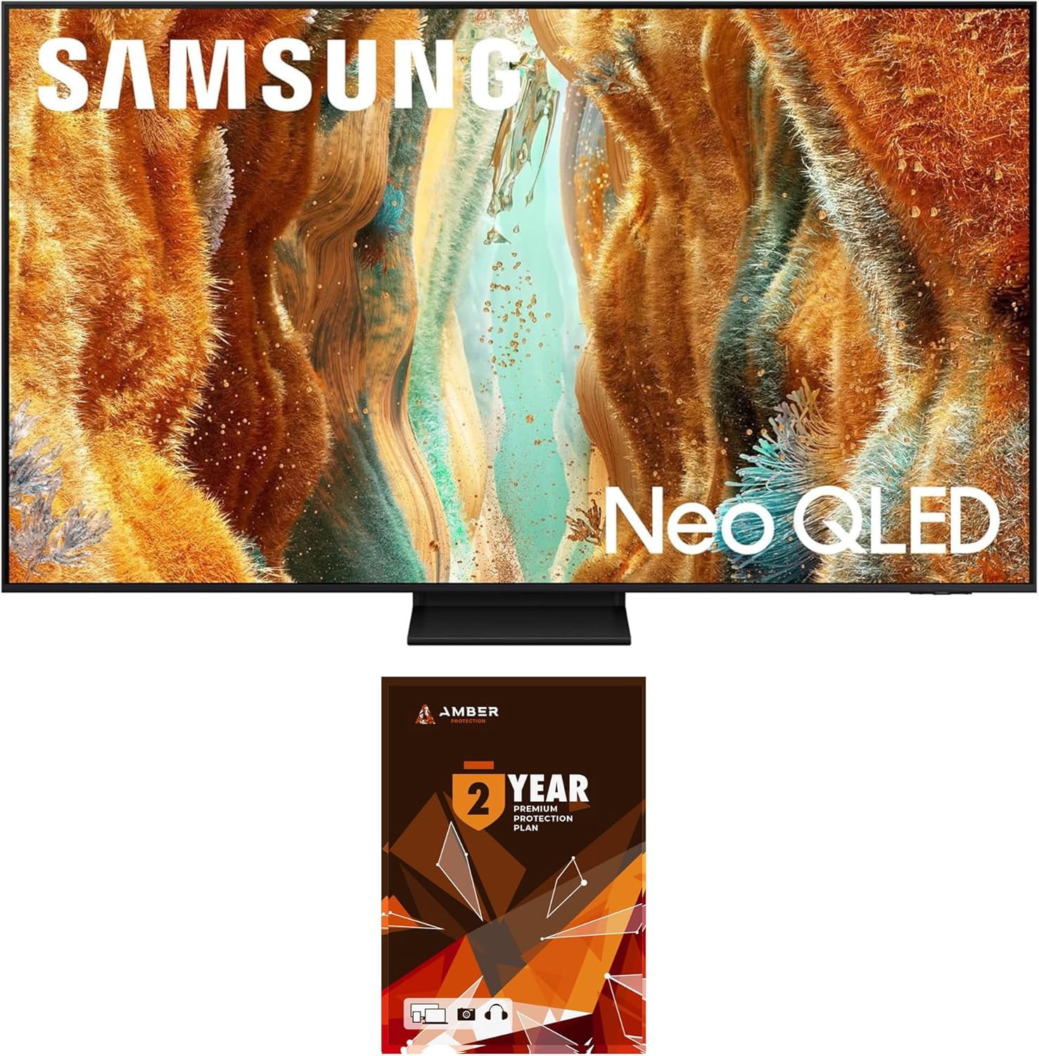 Samsung QN85QN70FAFXZA 85 Inch Neo QLED 4K Smart TV with Dolby Atmos and 2 Year Amber Protection Plan (2025)