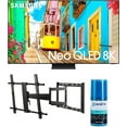 thumbnail image 1 of Samsung QN85QN800DFXZA 85 Inch Neo QLED 8K Smart TV with AI Motion Enhancer with a Walts TV Large/Extra Large Full Motion Mount for 43-90 Inch Compatible TV's and Walts HDTV Screen Cleaner Kit (2024), 1 of 9