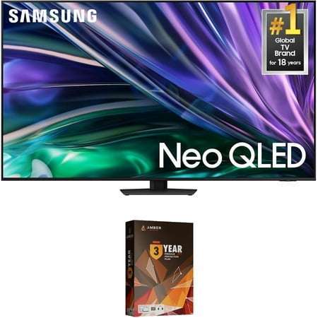 SAMSUNG QN85QN85DBFXZA 85 Inch Neo QLED 4K Smart TV with Dolby Atmos and 3 Year Amber Protection Plan (2024)