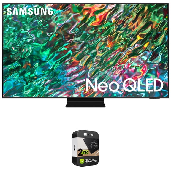 Samsung QN85QN90BAFXZA 85 inch Class Neo QLED 4K Smart TV 2022 Bundle with Premium 2 YR CPS Enhance